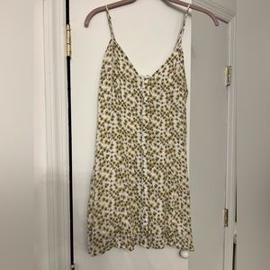 Lost + Wander Sunflower Mini Dress